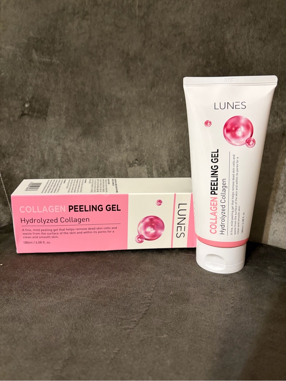 Collagen Peeling Gel – Pink Hydrolyzed Collagen Exfoliant